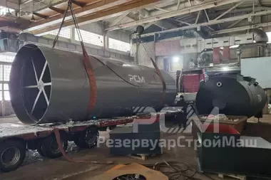 Изготовление и отгрузка трёх РВС-100 м3